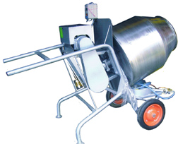 Stainless Steel Drum Fryer Mixer