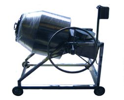 Stainless Steel Drum Mixer